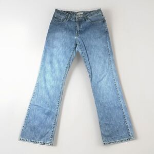 BKE Gabby Jeans Womens 28x30 Flare Boot Light Wash Blue Low Rise VTG USA Y2K 90s